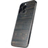 Black Painted Wood iPhone 14 Pro Skin